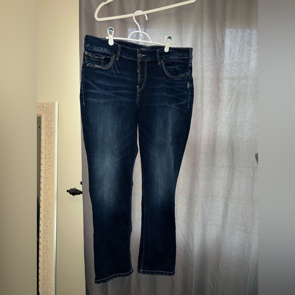 Silver jeans